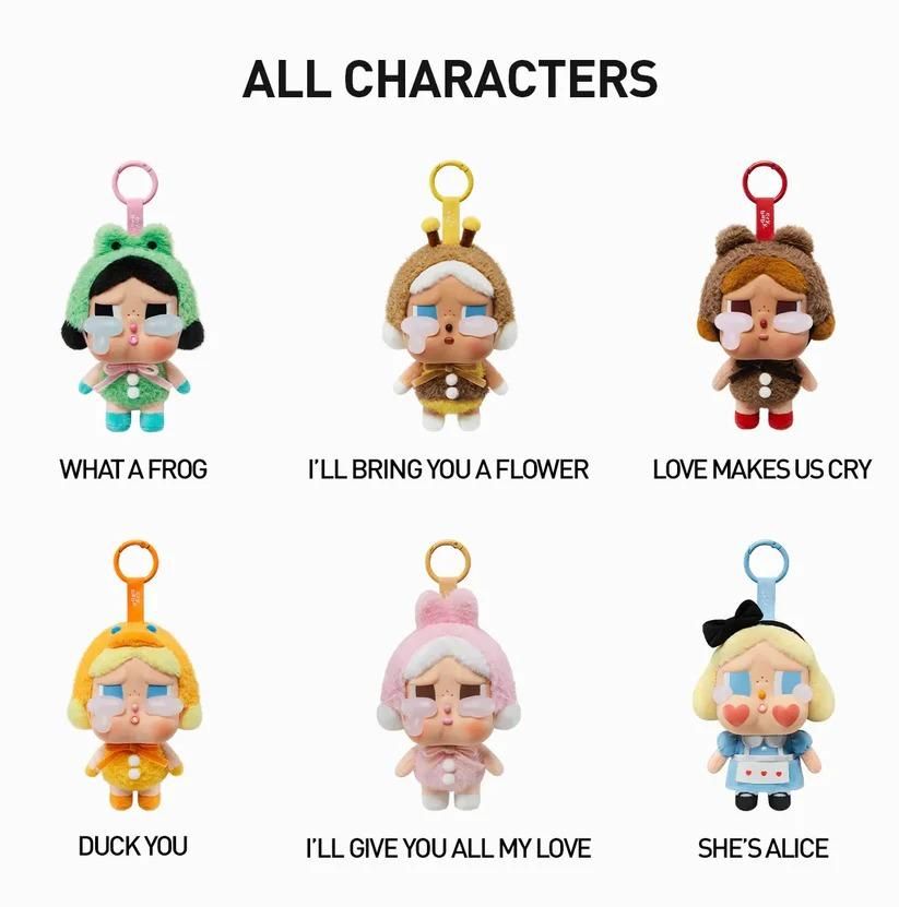 Crybaby Series Face Plush Blind Box Doll